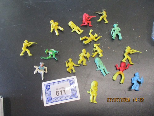 Vintage toy cowboys and - cowboys,