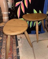 2 X Ercol Small Pebble Mid