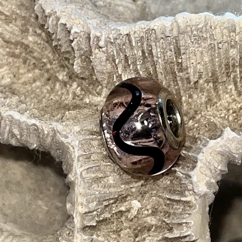 Trollbeads style purple black - style,