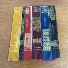 10 Leather Bookmarks Buildings