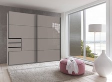 Saigon 2 Door Grey Glass