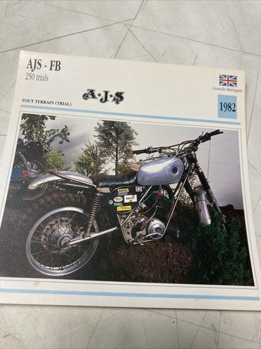 Ajs 250 trial 1982 - ajs,