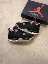 Air Jordan 4 Bred 2019 Size UK9/US10/EU44 308497-060 Fast Shipping