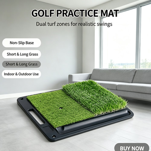 5x32 5cm golf hitting mat - hitting,