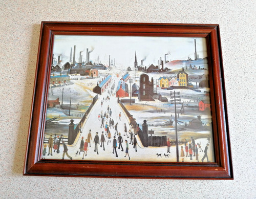 Lowry framed print the - s,