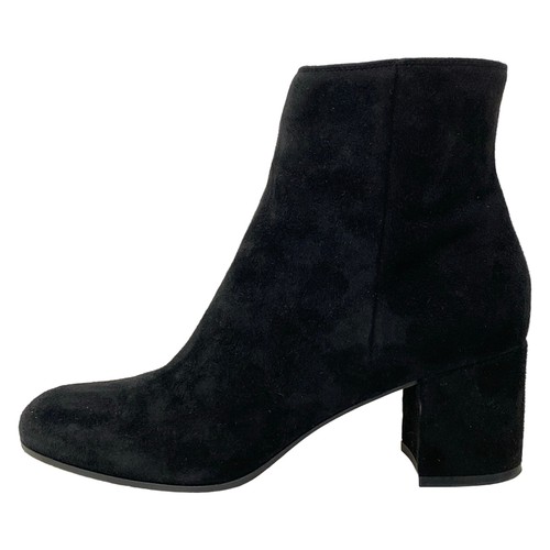 Gianvito rossi black suede - gianvito,