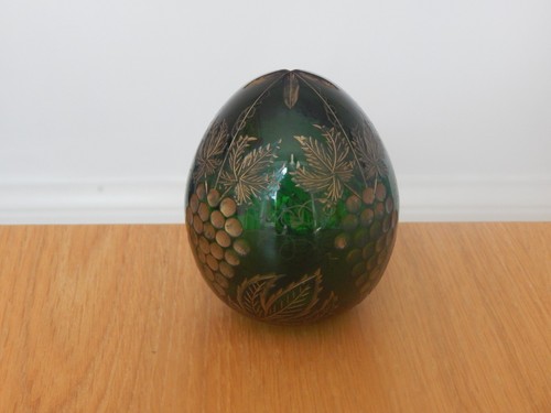 Vintage faberge emerald green - emerald,