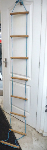 Toy wooden rope ladder - wooden,