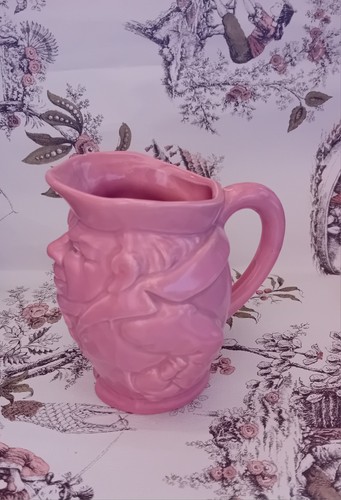 Pink toby jug man - toby, with