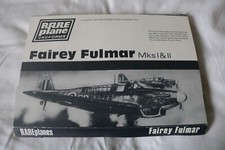 Rareplane Vacforms 1:72 scale Fairey Fulmar Mks I & II (NO DECALS)