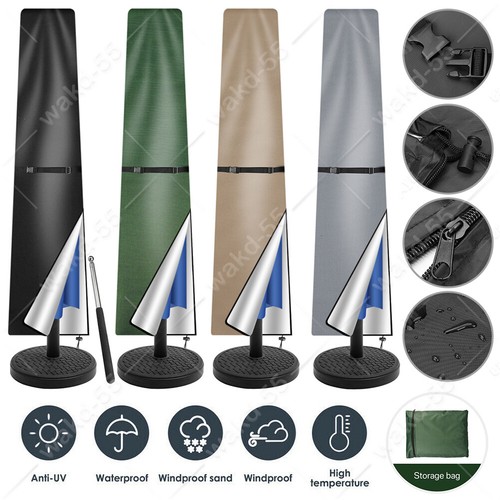 Parasol cover with - cover, zip