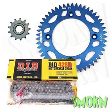 Husqvarna TC 85 Chain & Sprocket Kit Big Wheel 18-25 SX MC DID RFX Blue 13-49T