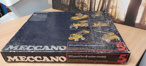 Meccano construction set - meccano, 5