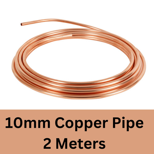 10mm meters copper pipe - 10mm, 2