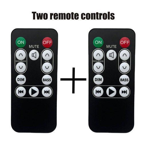 New 2pc remote - remote, nad