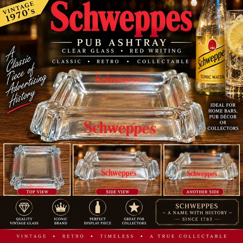 Vintage retro 1970s schweppes - retro,