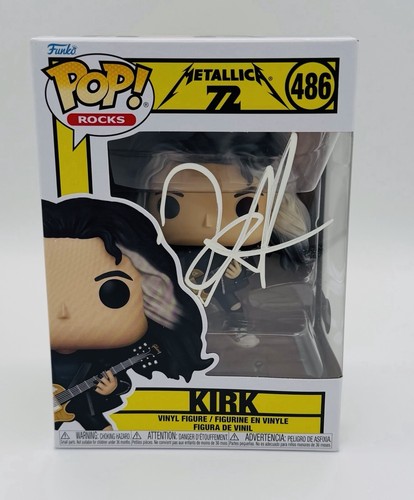 Kirk hammett signed metallica - hammett,
