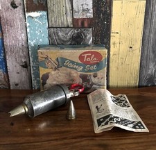 Vintage Tala Icing Set Number 1705 - Icing Syringe with Nozzles Collectible set