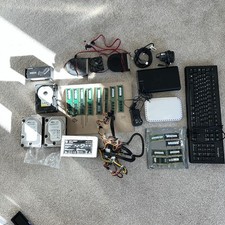 Job Lot, PC Parts, RAM, HDD, Power Supply USB Enclosure. Bluetooth Controller