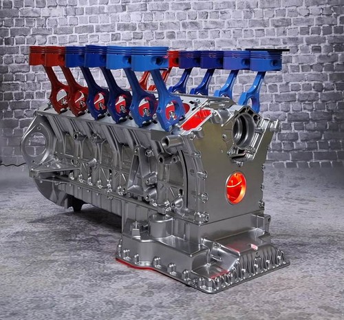 Bmw 750 850 v12 - 5.0l, engine