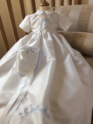 Christening gown bonnet - &,