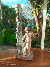 Nao Lladro Pretty Vintage Table Lamp 