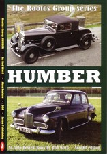 Book - Humber - Hawk Snipe Sceptre Imperial Pig Rootes Chrysler - Auto Review