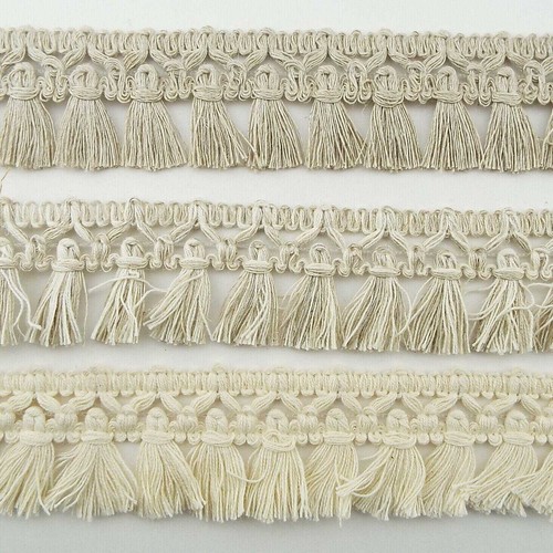 38mm cotton linen mix natural - mix,