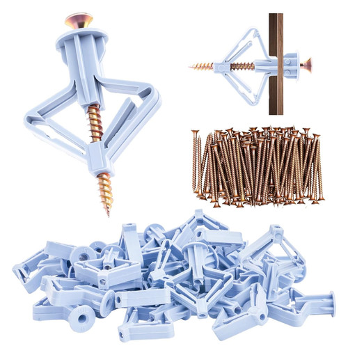 120 pcs plasterboard fixings - pcs,