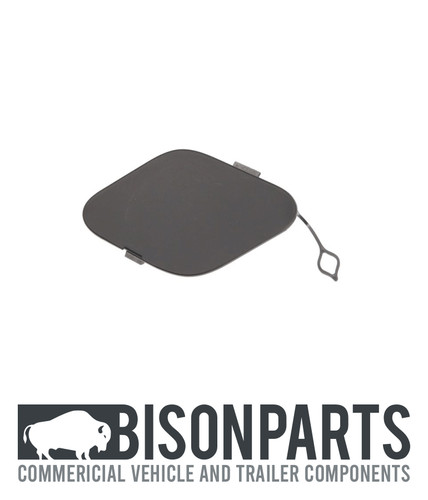 Front bumper towing eye cover - bumper,