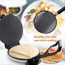 Electric Chapati Maker Flat Bread Pancake maker Roti Pizza Press Machine Gift