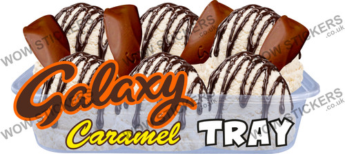 Ice cream van sticker galaxy - van,