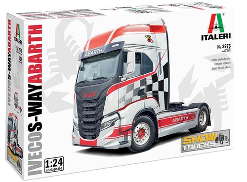 Italeri 3976 iveco s way - 1/24, s-way