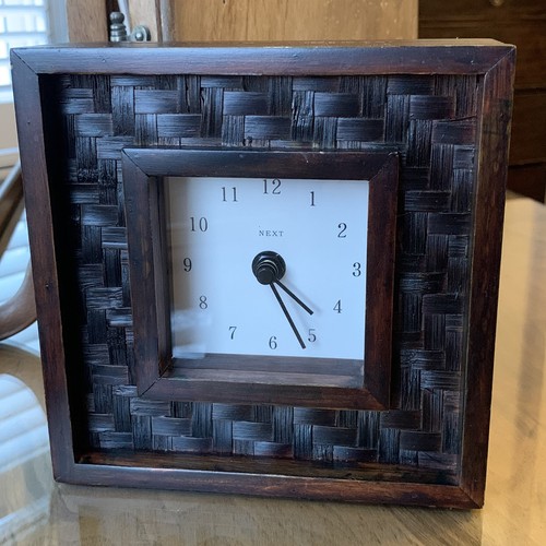 Next brown wooden ticking - brown,