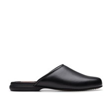 Clarks Mens Harston Mule Black