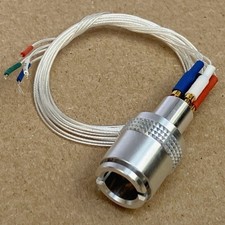 Tonearm Headshell Socket Connector For SME 3009 S2 + 400mm Silver Litz wires🇬🇧