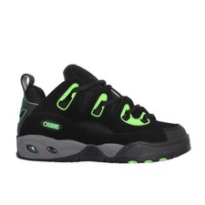 OSIRIS SHOES D3 E BLACK CHARCOAL GREEN TRAINERS