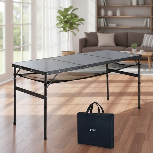 Camping table 150cm adjustable - camping,