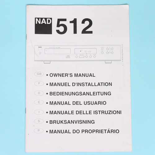 Original nad 512 compact - original,