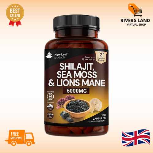 Shilajit sea moss lions - moss, &lions