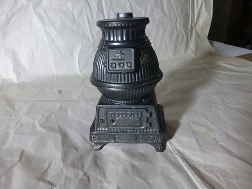 Vintage pot belly stove metal - vintage,