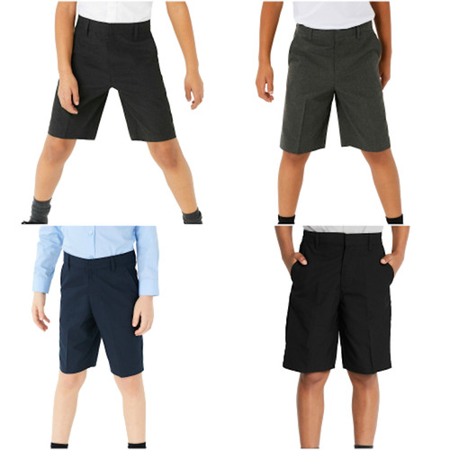 Boys regular fit school shorts - regular,