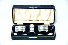 Sterling Silver Cruet Set in