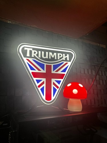 Triumph led light box sign - triumph,
