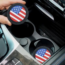 2x Car Insert Coaster Cup