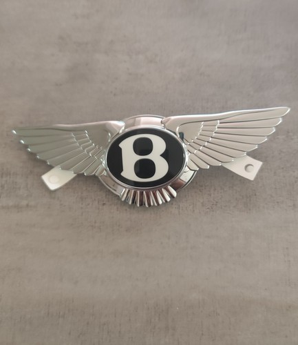 Genuine bentley badge - badge, chrome