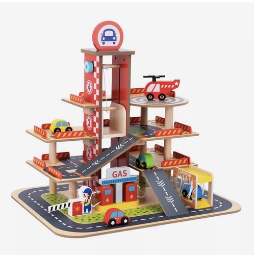 Level wooden parking - 4-level,