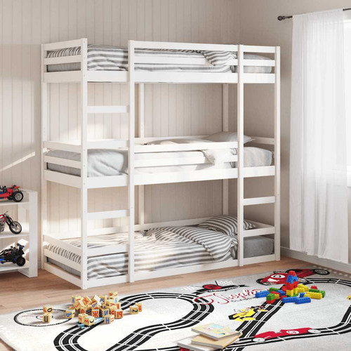 Triple bunk bed - bunk, solid
