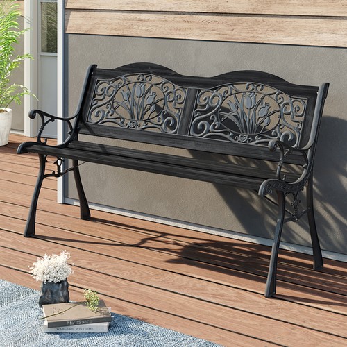 Outdoor bench cast iron - outdoor,