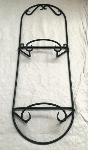 Green wrought iron wall - green,